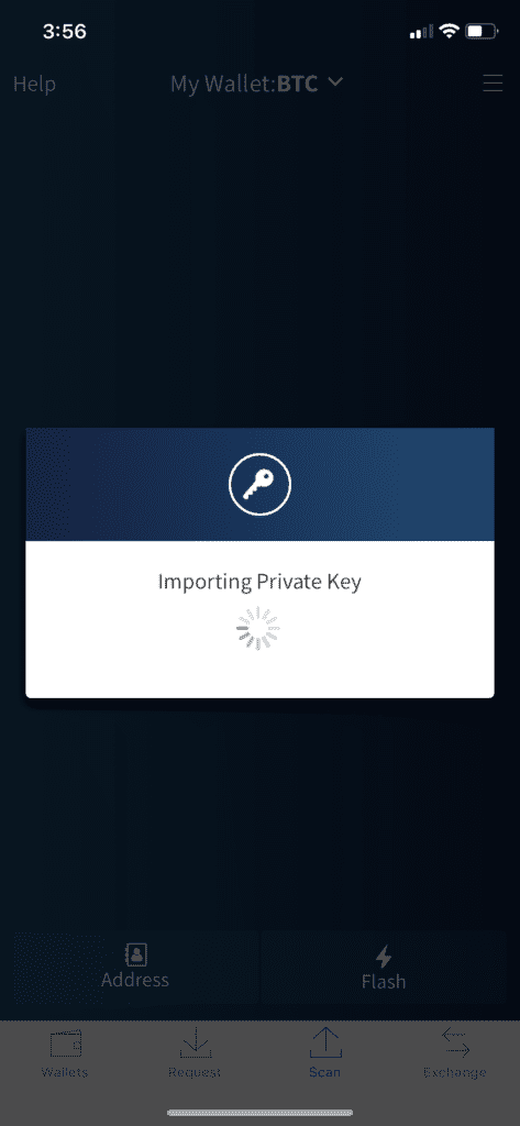 Importing Private Key