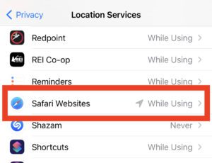 Enable location services on iOS Safari
