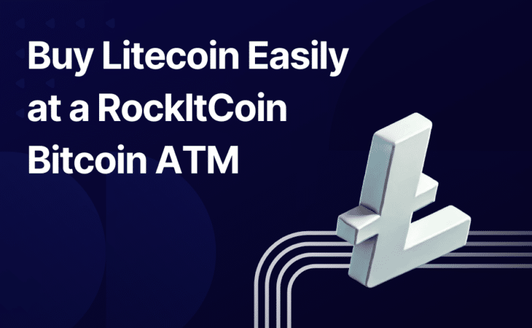 Buy Litecoin Easily at a RockItCoin Bitcoin ATM