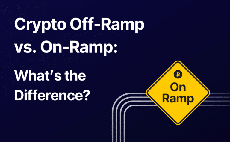 Crypto On-Ramp vs. Off-Ramp: What’s the Difference?